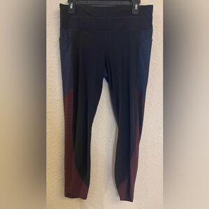 Athleta Color Block Leggings